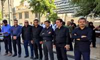 مشارکت فعال مدیریت جهاد کشاورزی بردسکن در خدمات‌رسانی به مراسم تشییع «قائد امت و رهبر شهید»